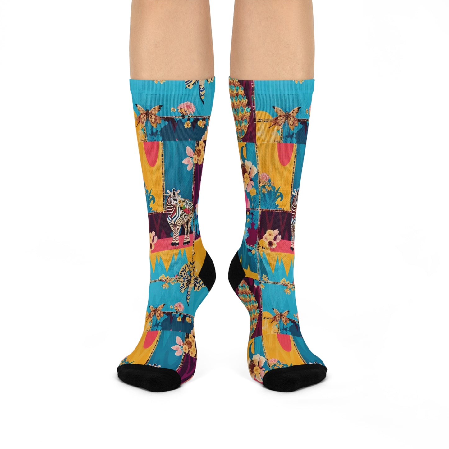 Garden Crest Socks