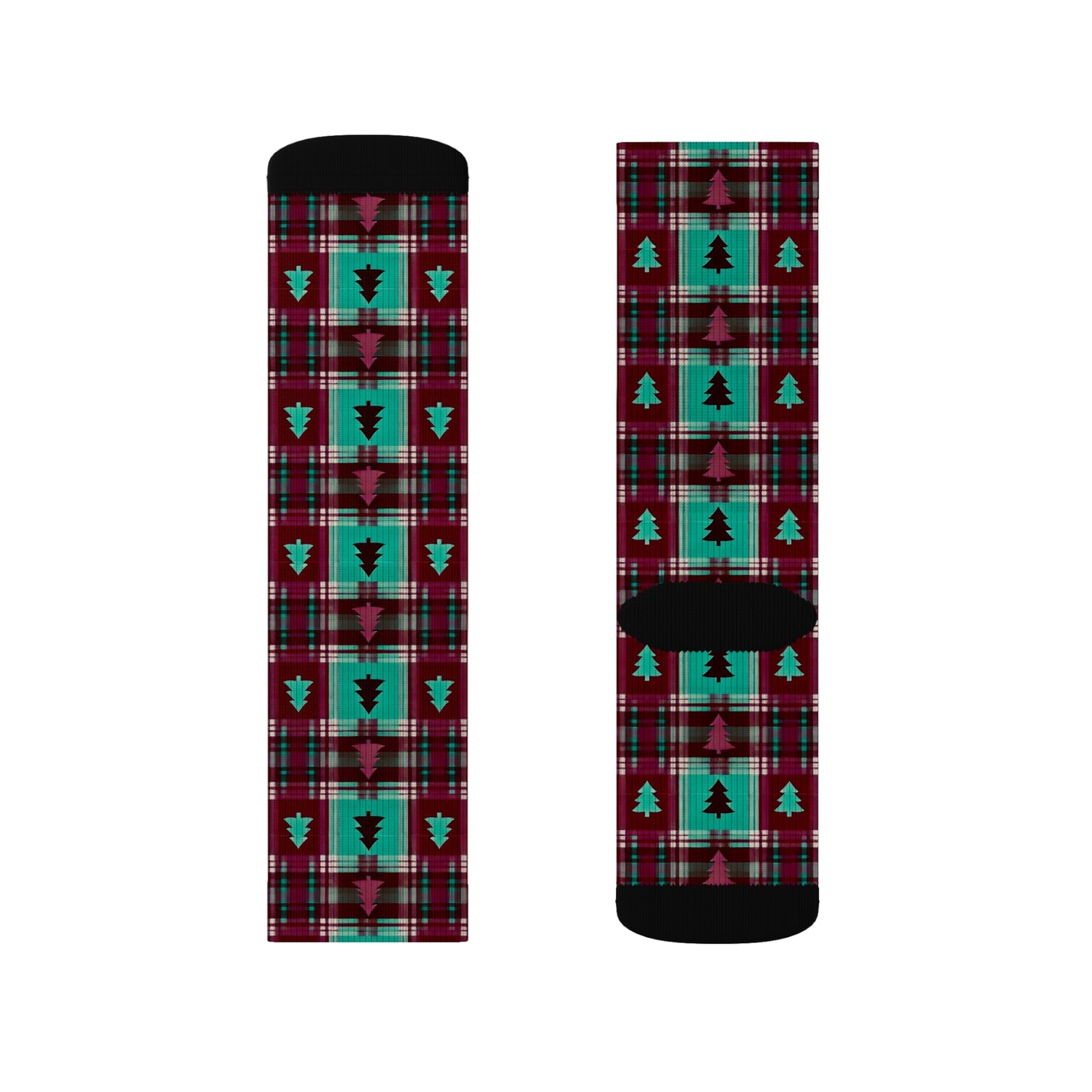 Frosty Forest Socks