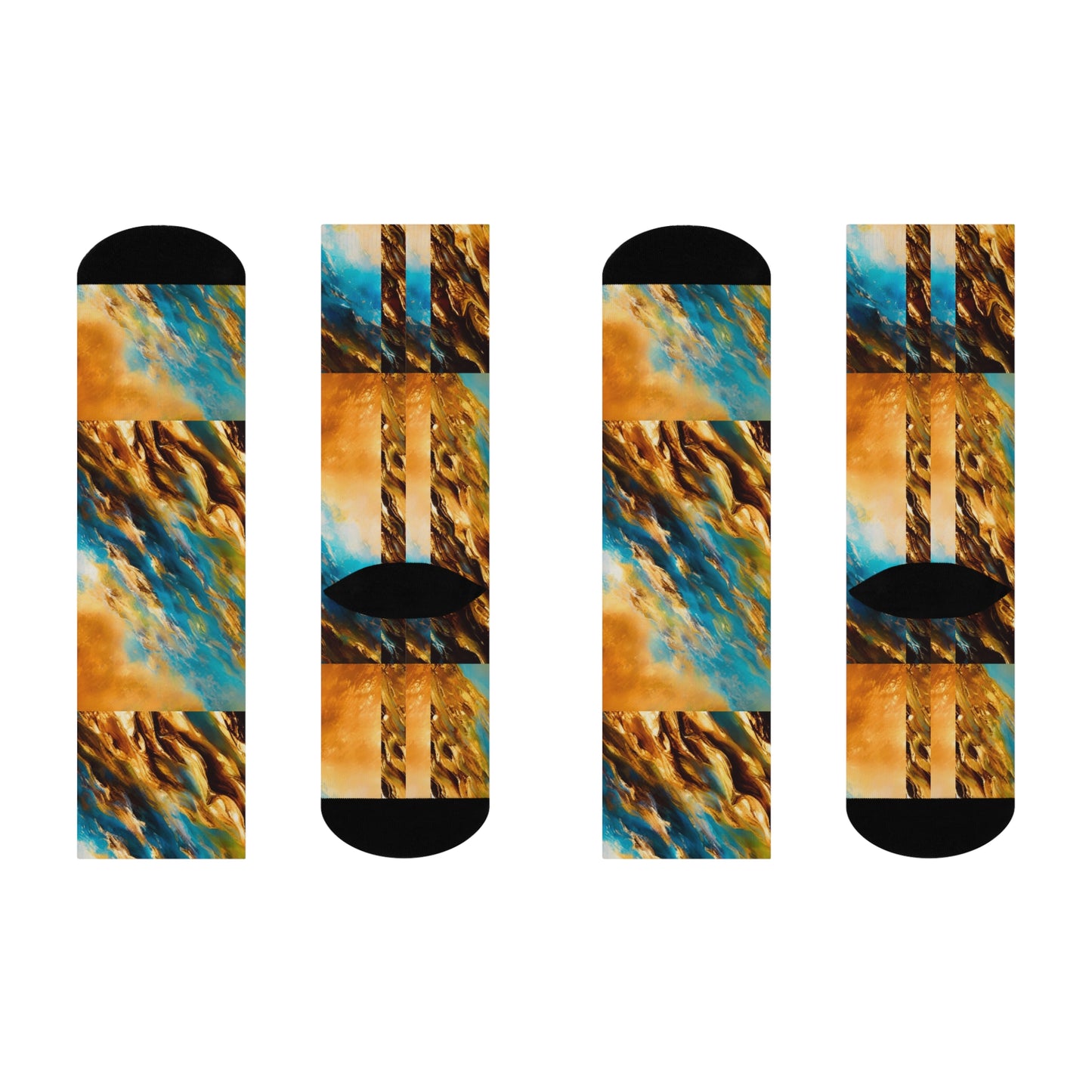 Sunset Waves Socks