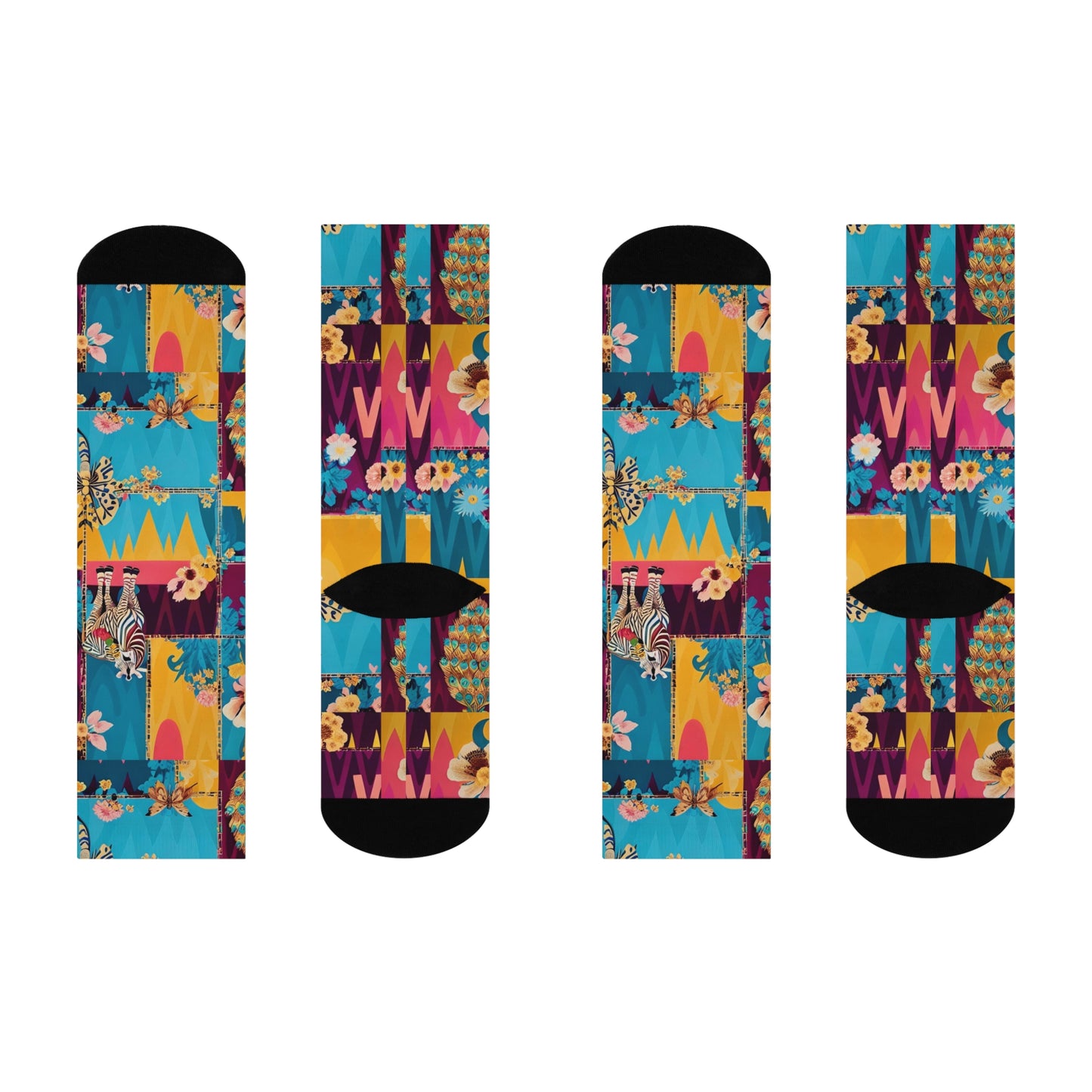 Garden Crest Socks