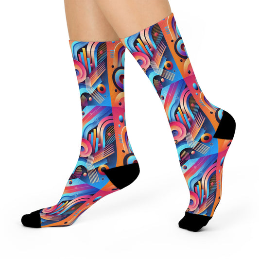 Color wave Socks