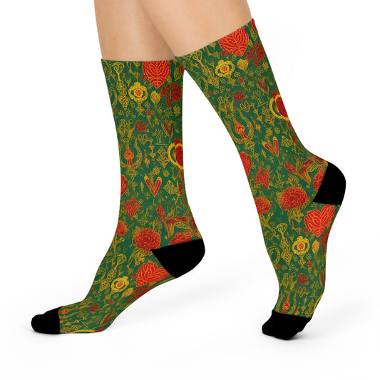 Emerald Ruby Socks