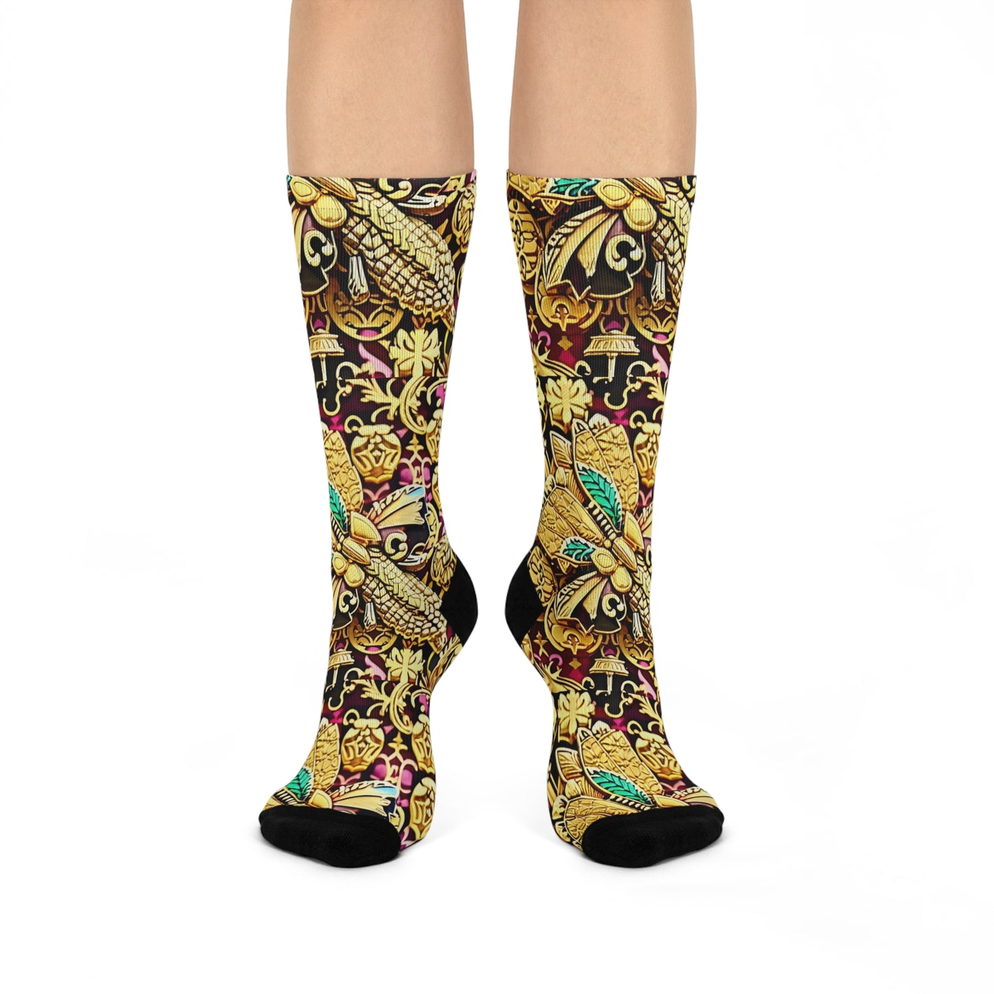 Embossed Socks