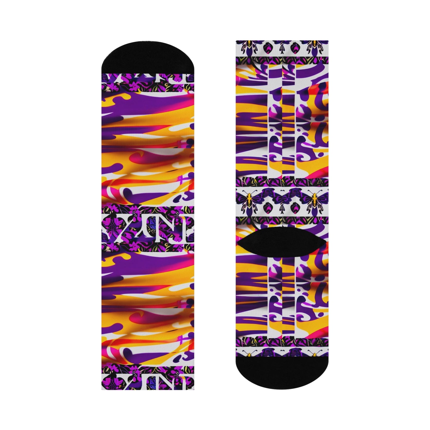 The Purple Sash Socks