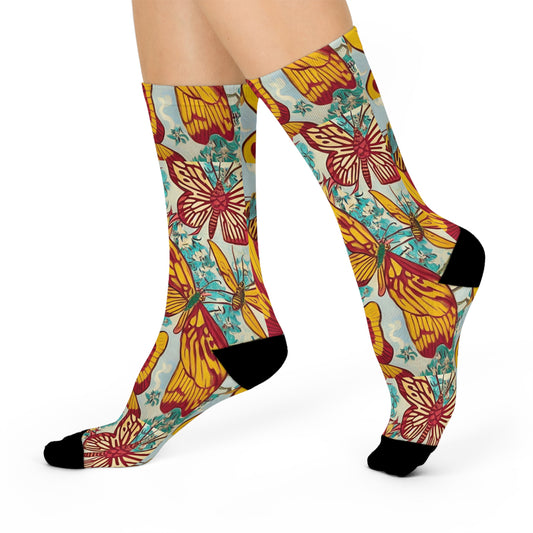 Vivid Landscape Socks