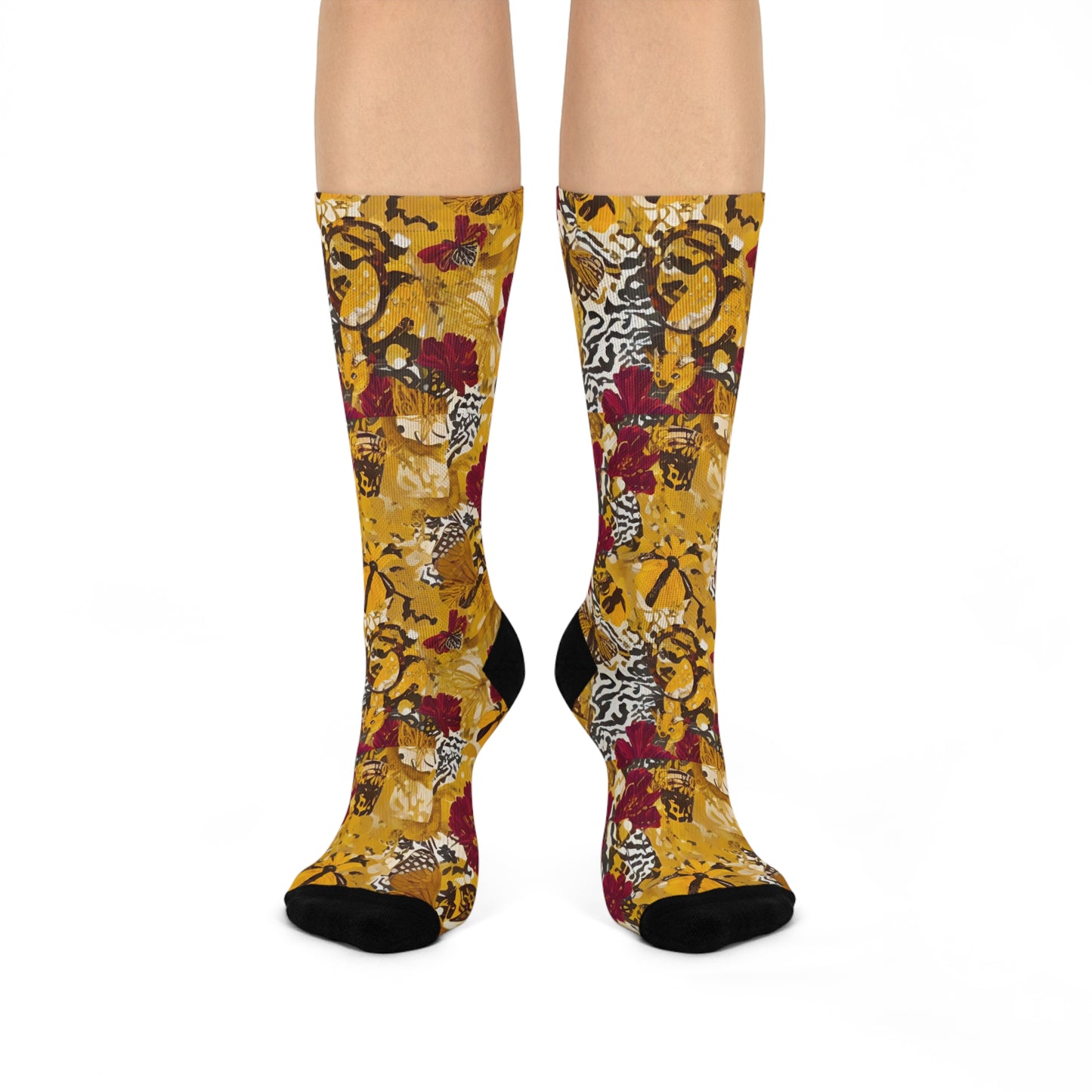 Golden Roar Socks