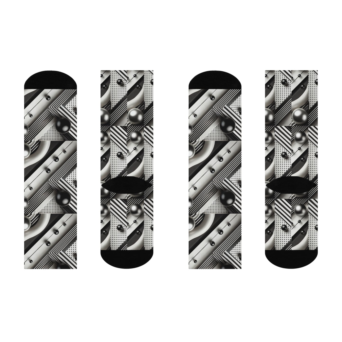 Grayscale Socks
