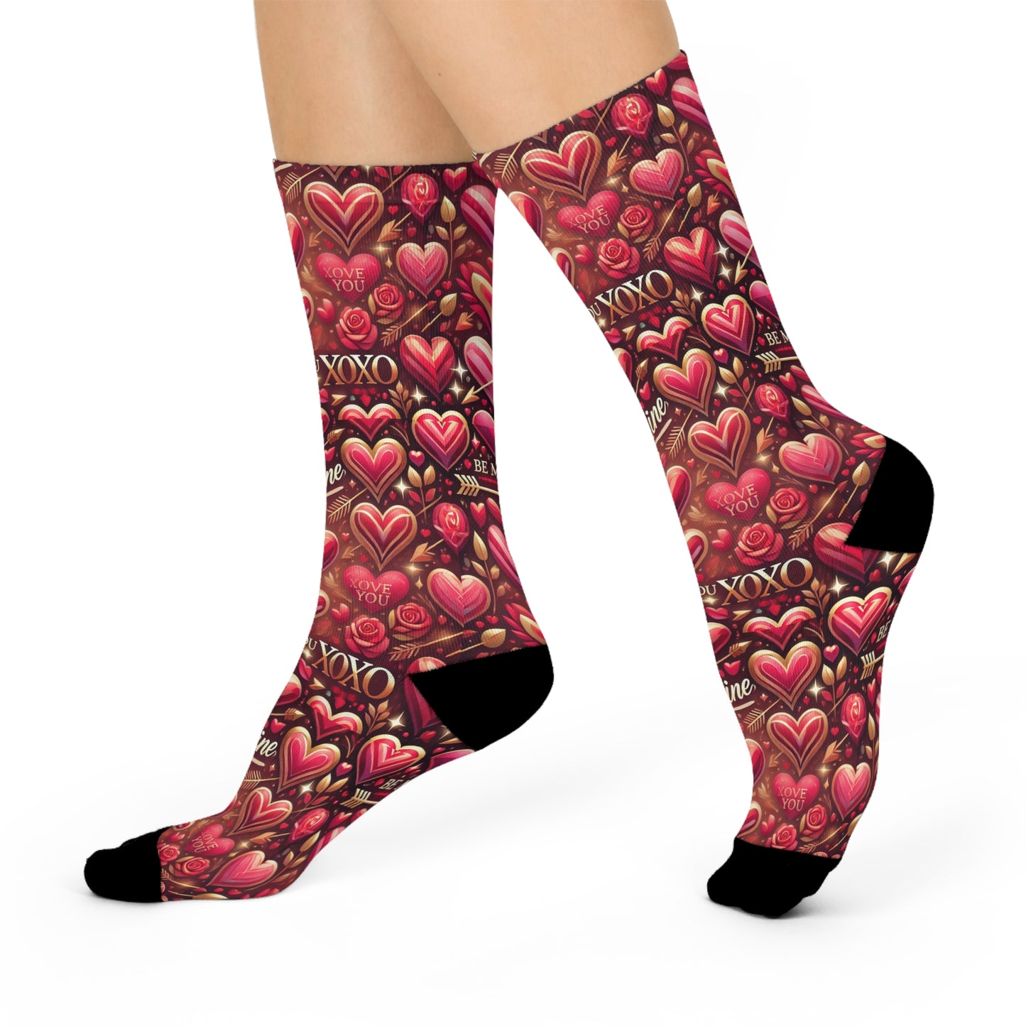 Hearts Galore Socks
