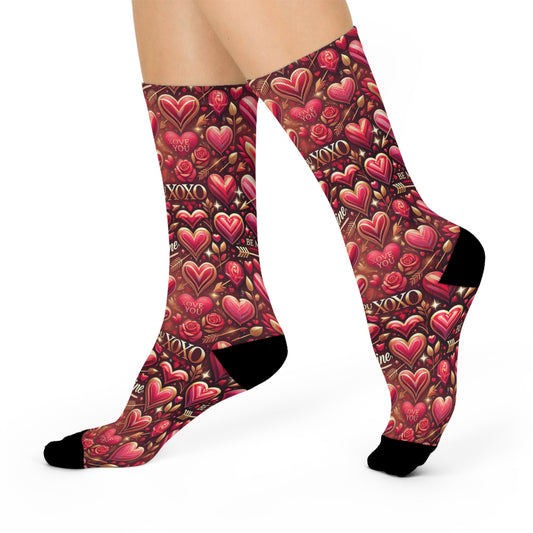 Hearts Galore Socks