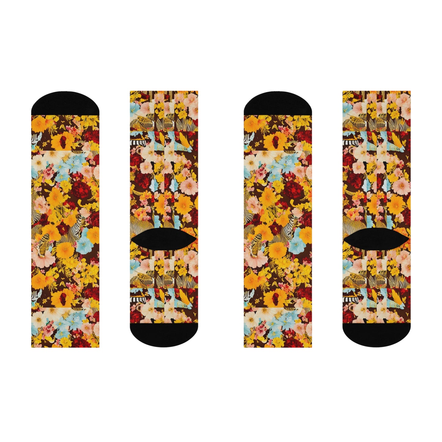 Striped & Bloom Socks