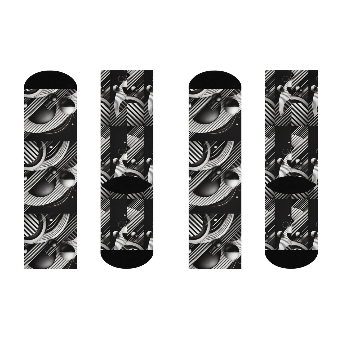 Gray Edge Socks