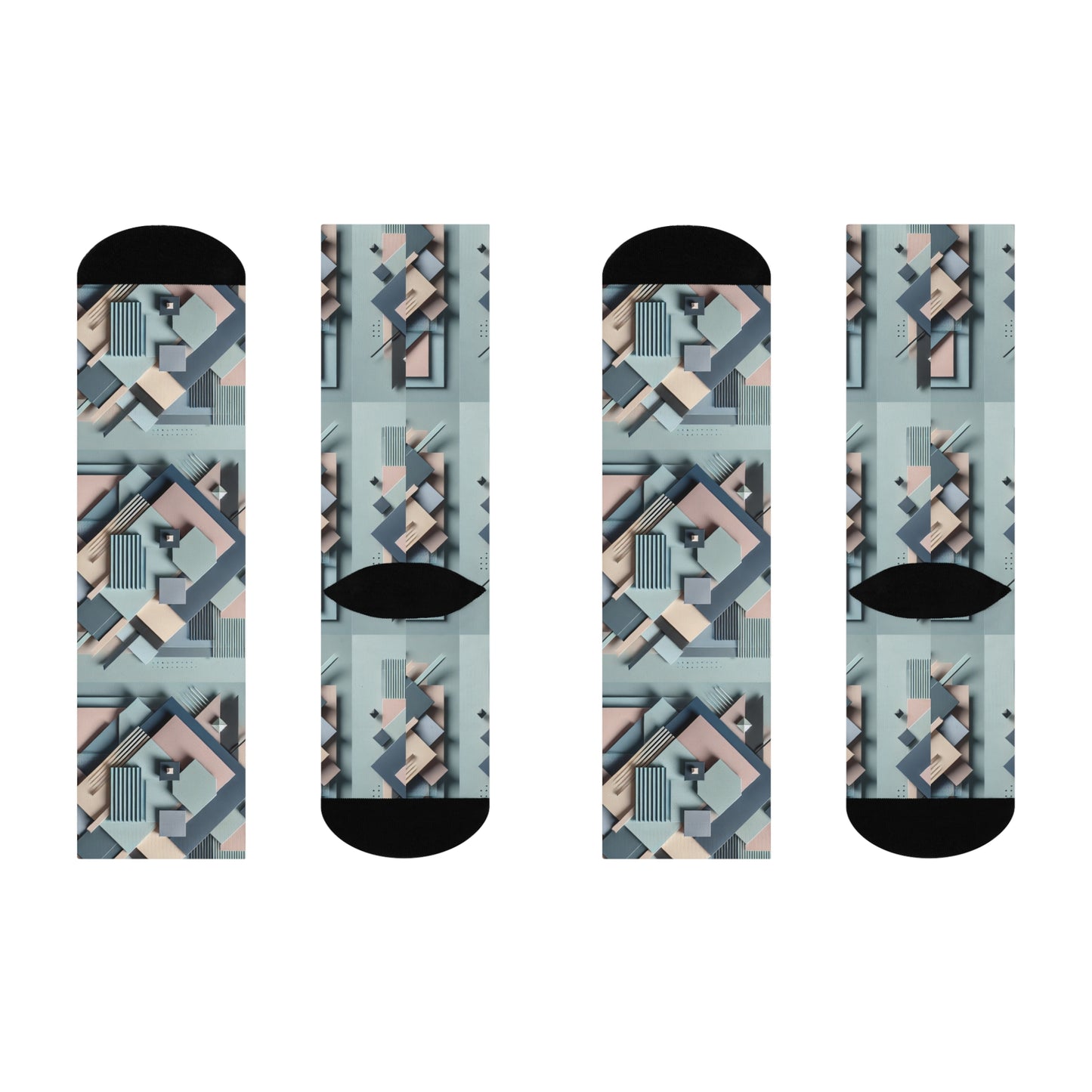 Horizon Grid Socks