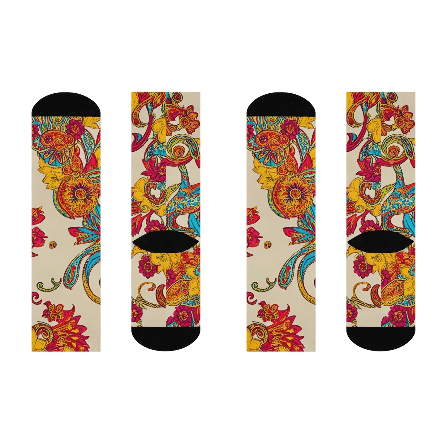 Mardi Gras Socks