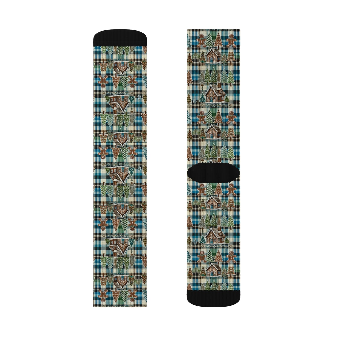 The Gingerbread House Socks