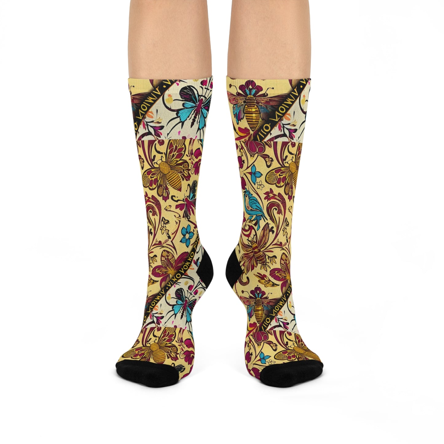 Leaf or Believe Socks