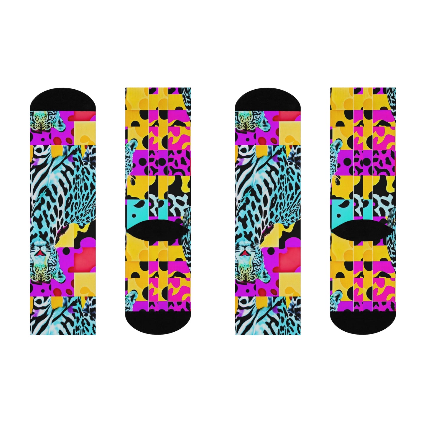 Spotted Blues Socks