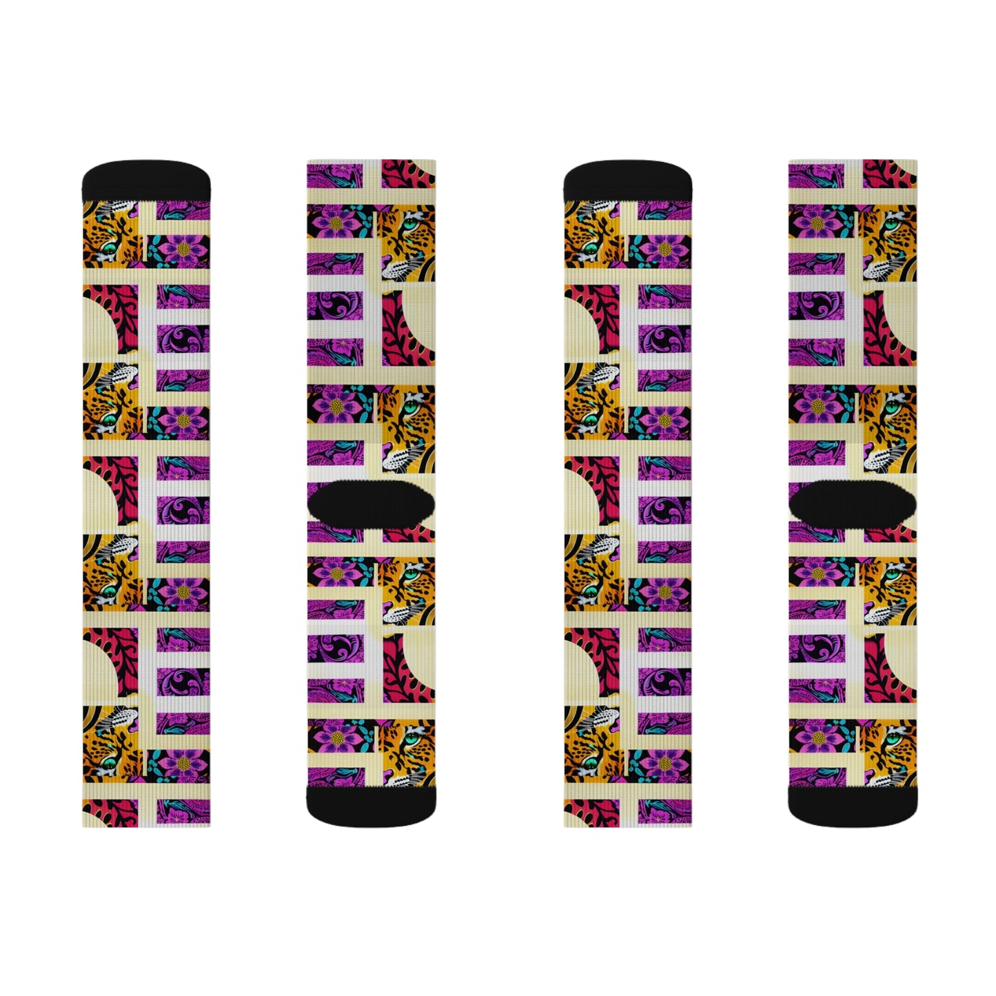 Enter At Your Own Risk Socks