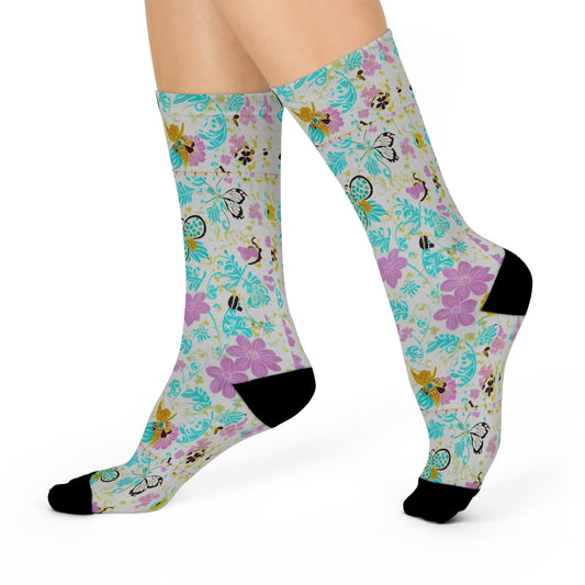 Lock and Bee Socks