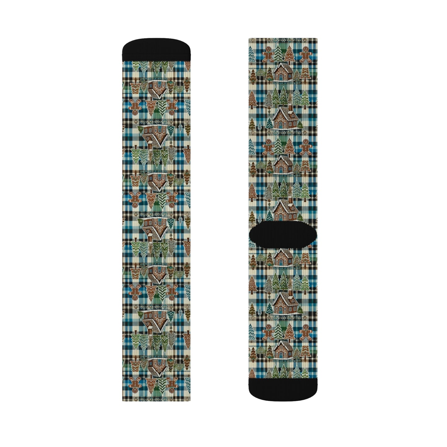 The Gingerbread House Socks