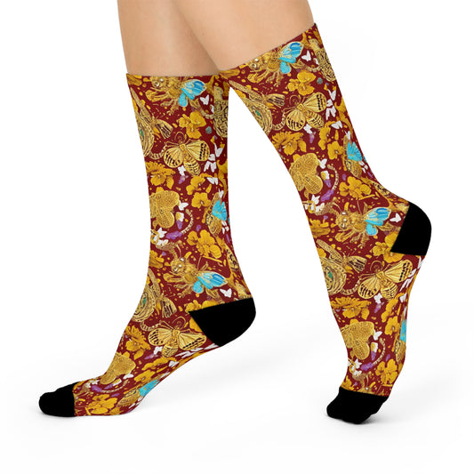 Bee on the Carpet Socks