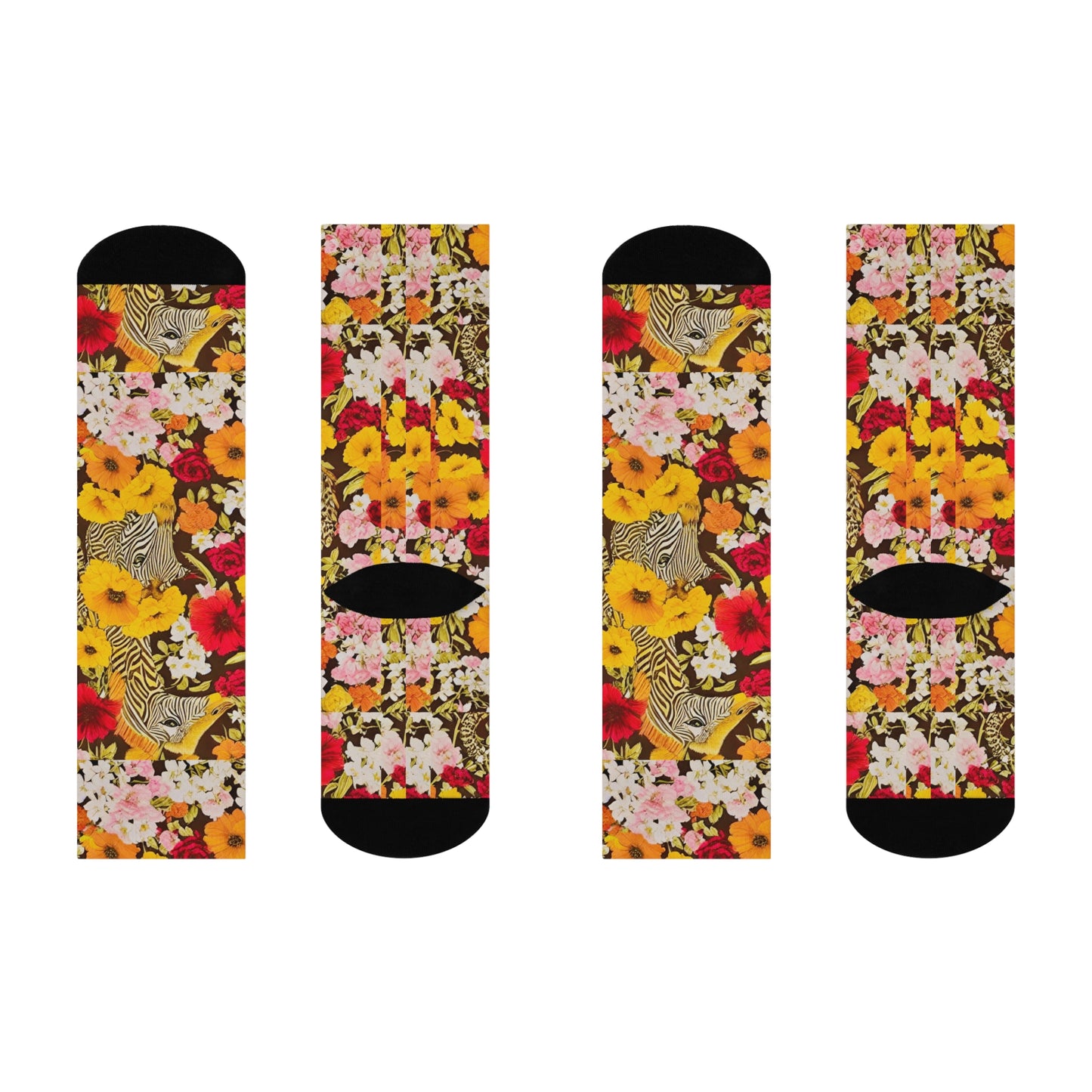 The Floral Path Socks
