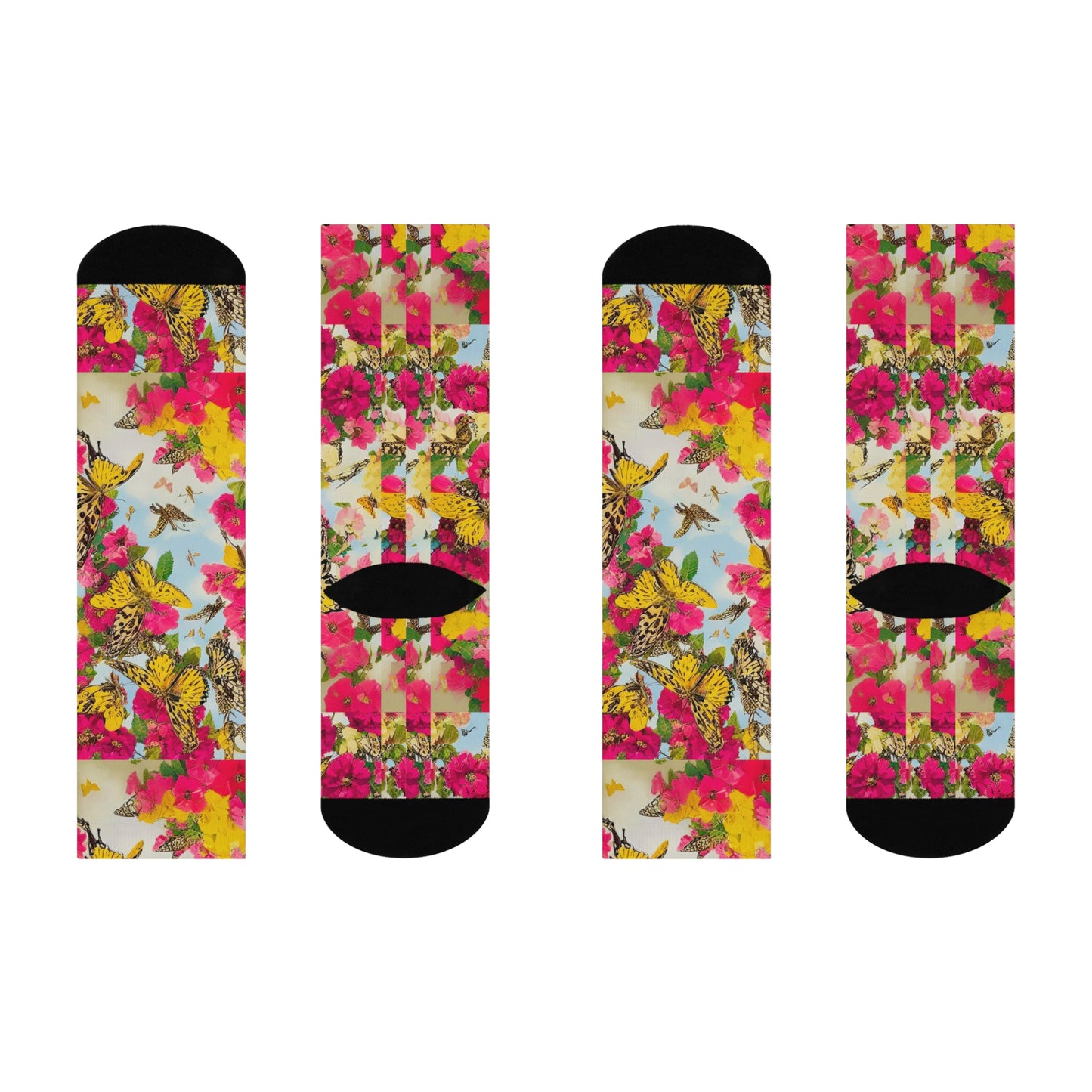 The Butterfly Garden Socks