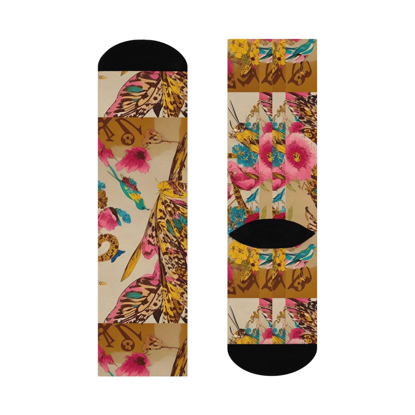 Pink Safari Socks
