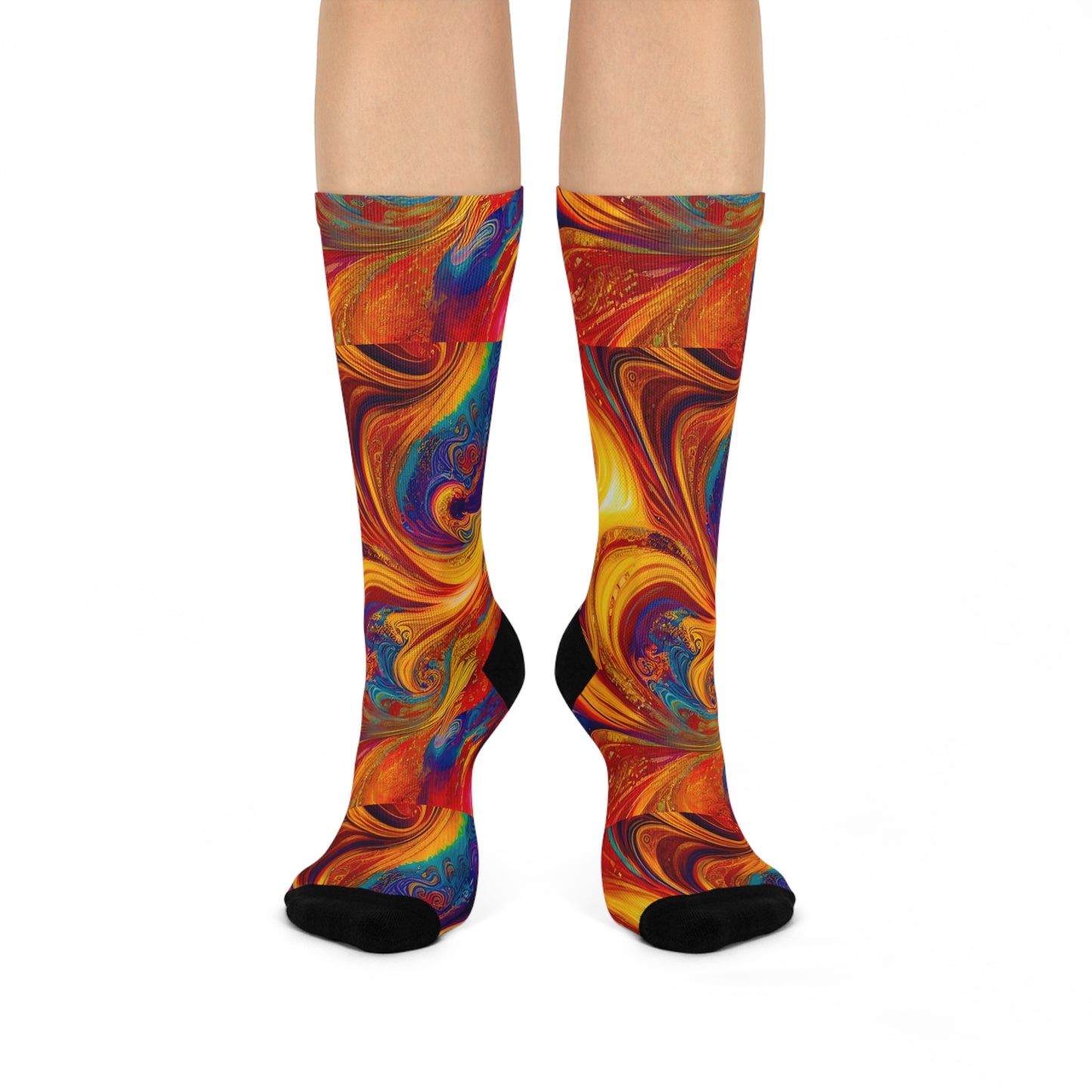 Rainbow Glare Socks