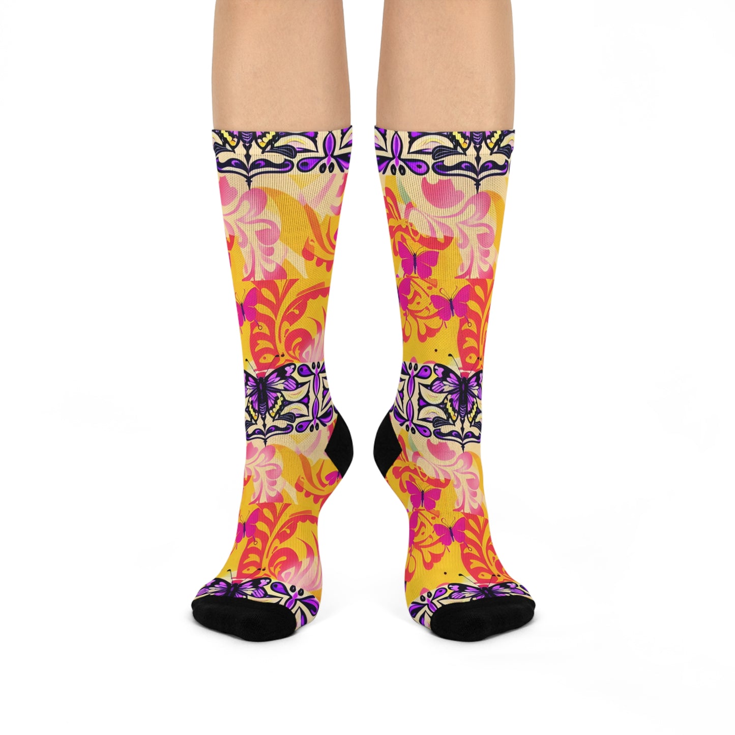 Flight of the Monarchs Socks