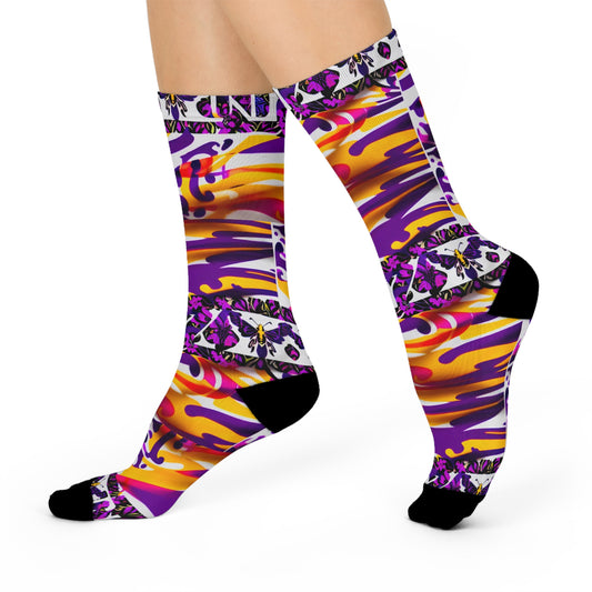 The Purple Sash Socks