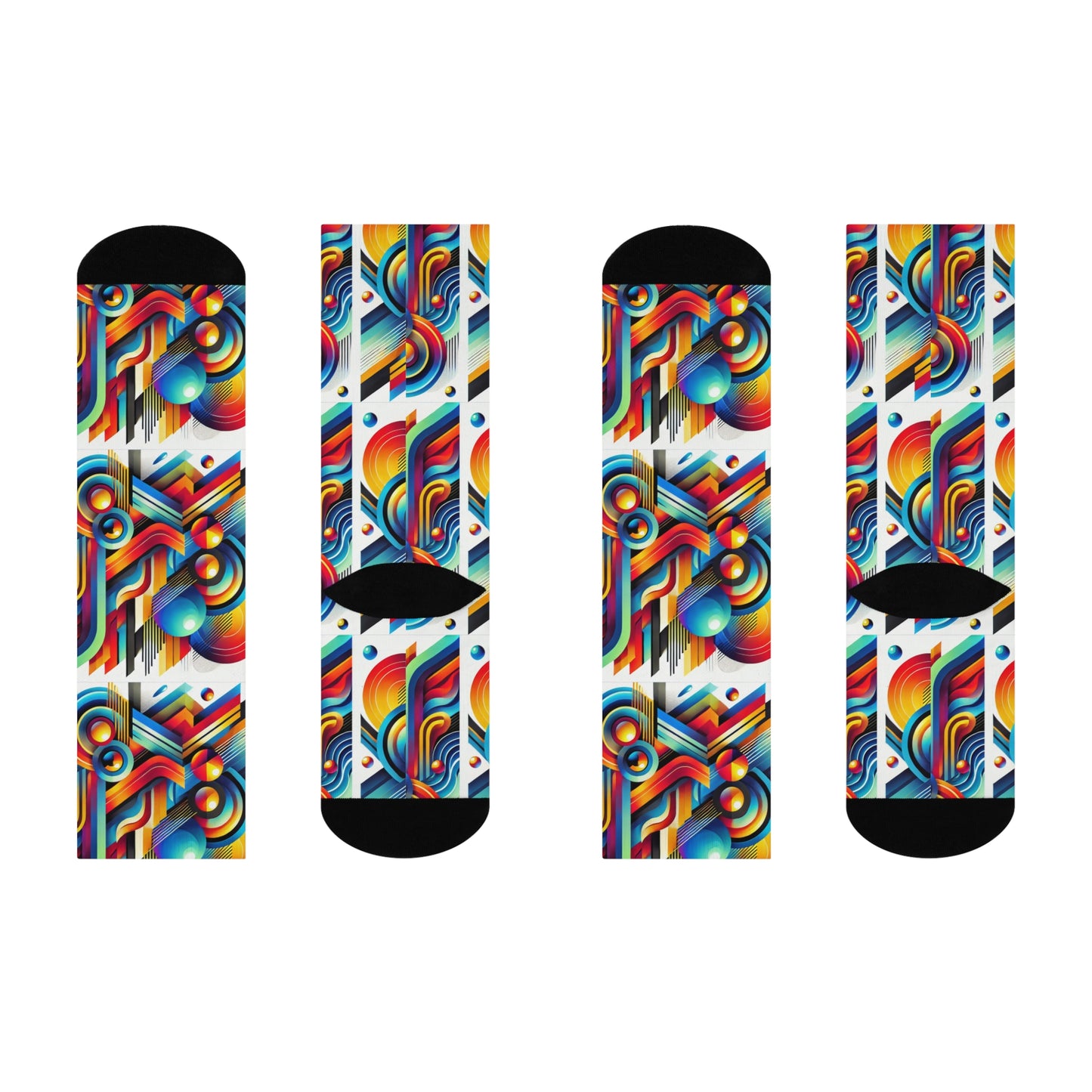 Rainbow Bright Socks