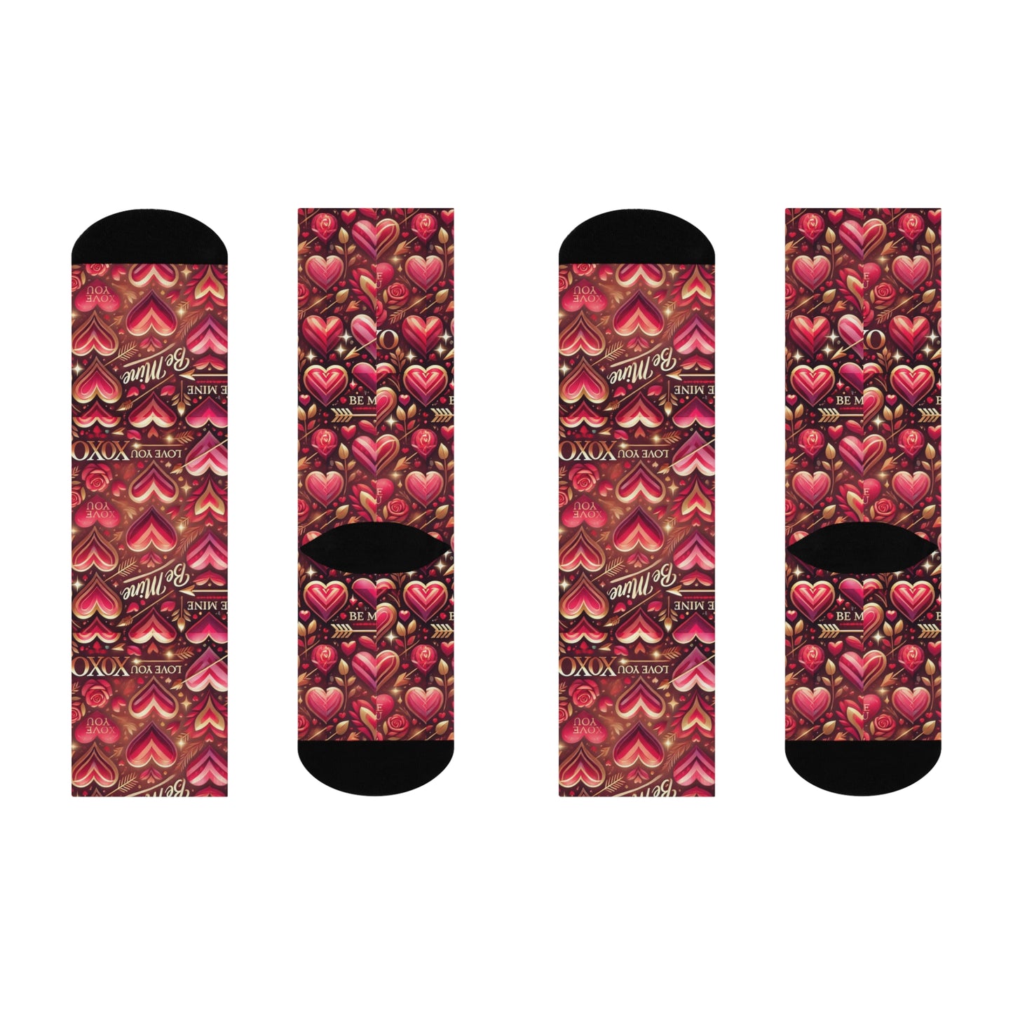 Hearts Galore Socks