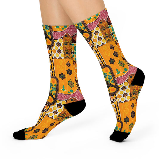 Vintage Motif Socks