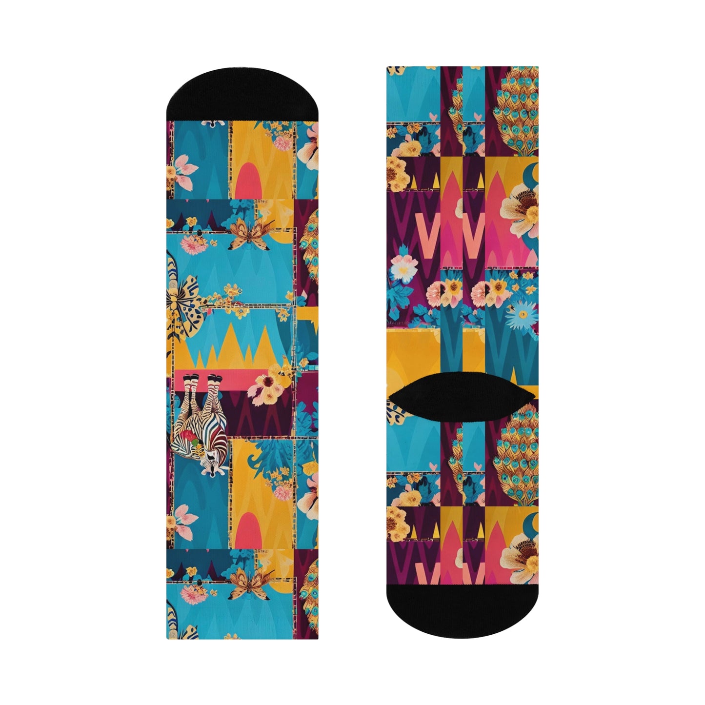 Garden Crest Socks