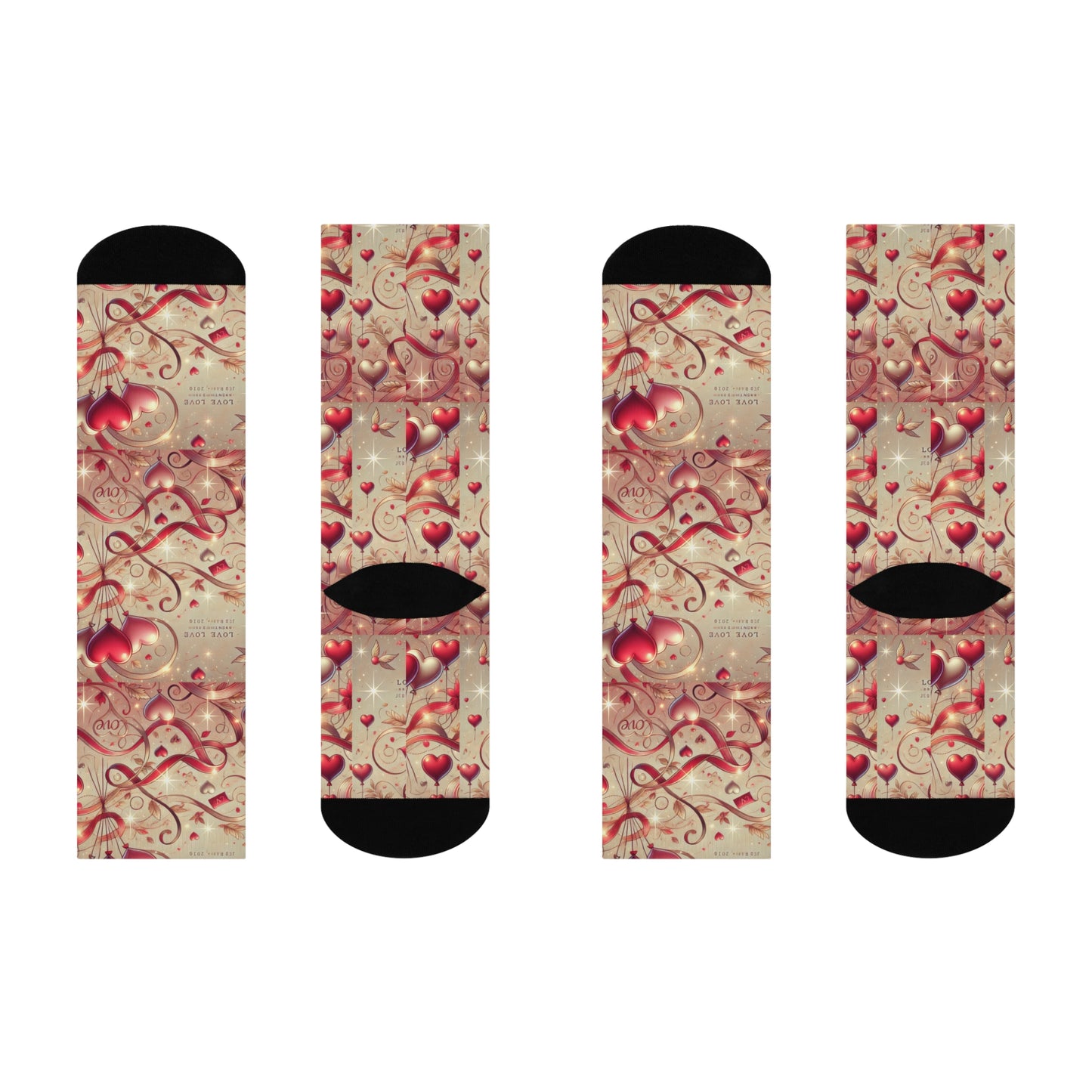 Hearts Filled With Love Socks
