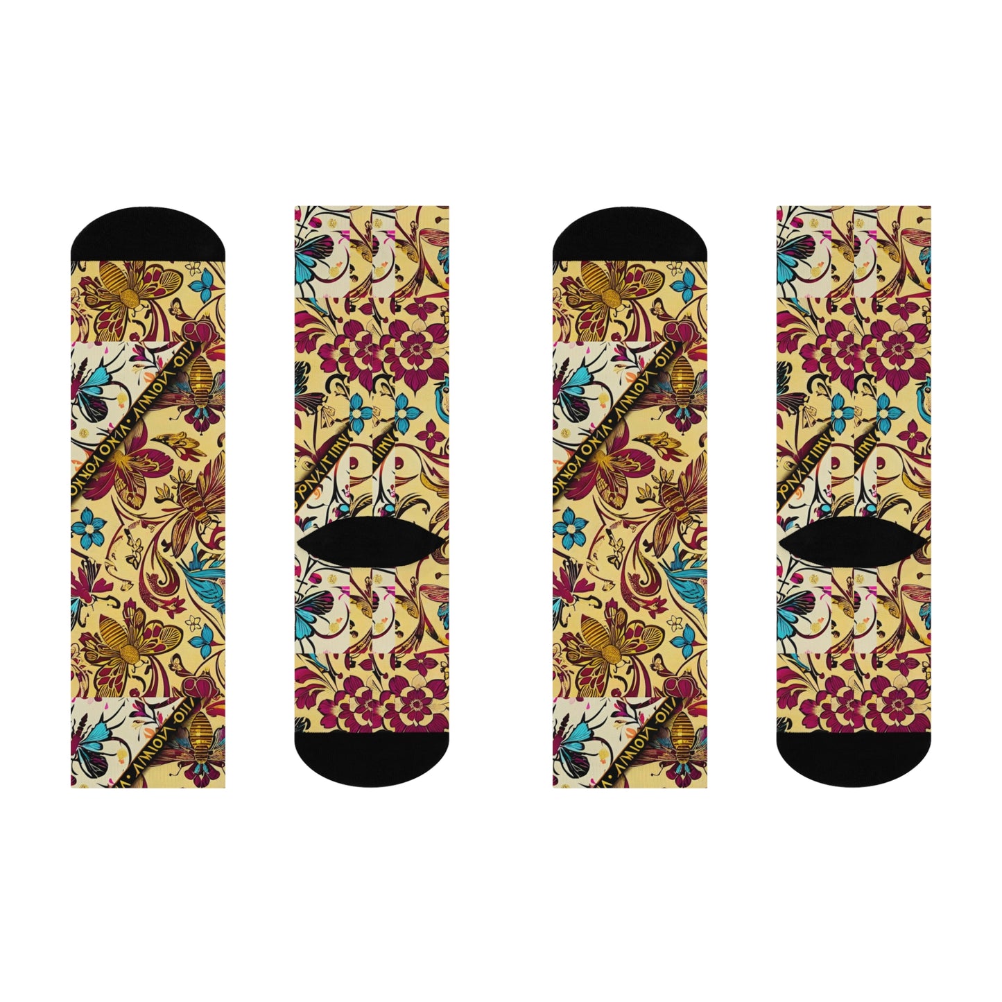 Leaf or Believe Socks