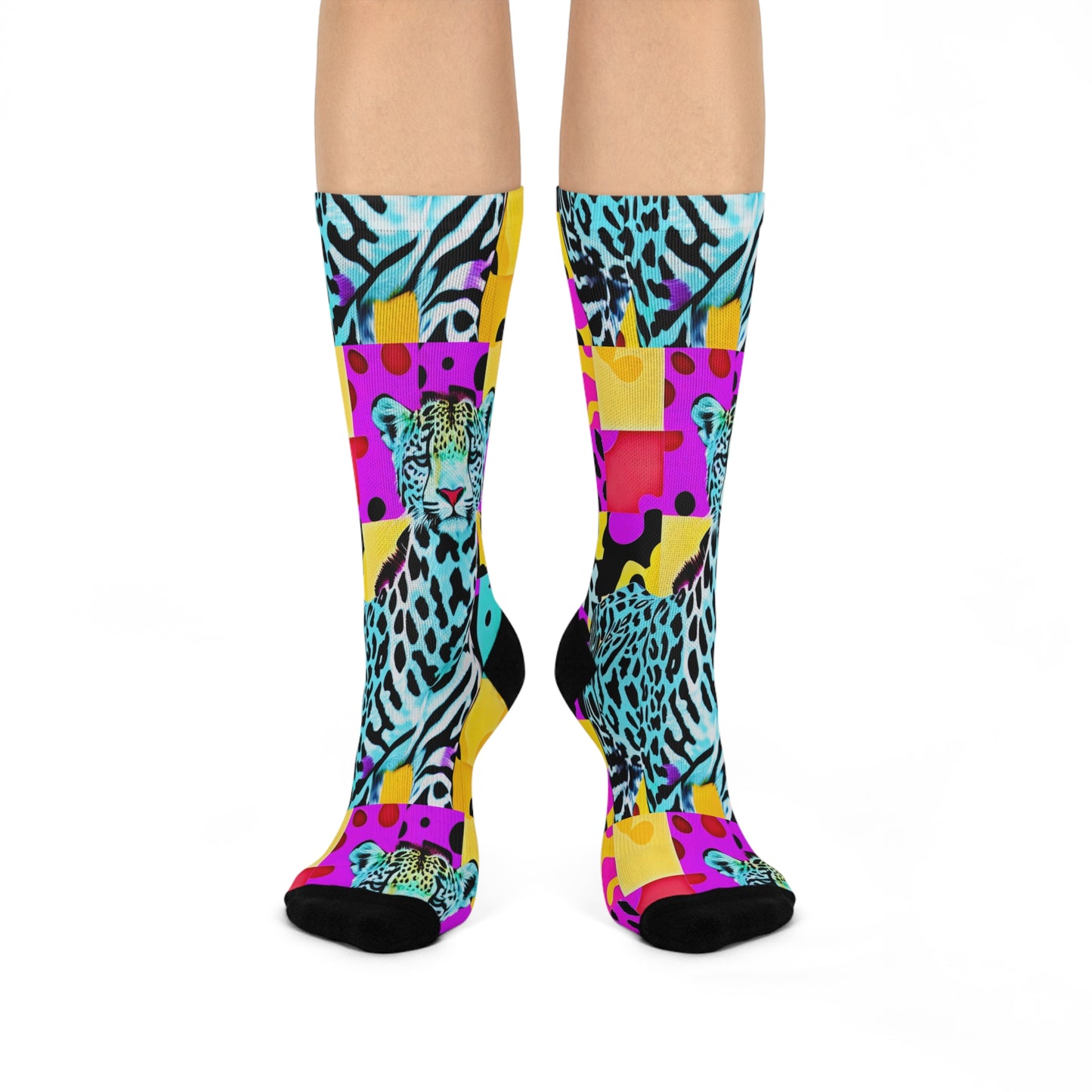 Spotted Blues Socks