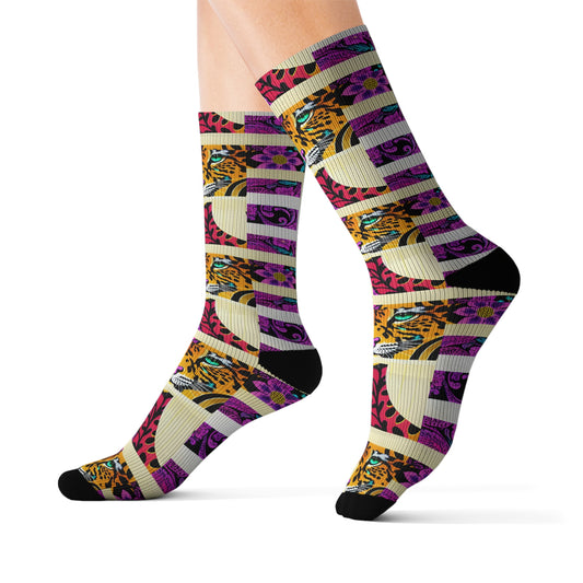 Enter At Your Own Risk Socks