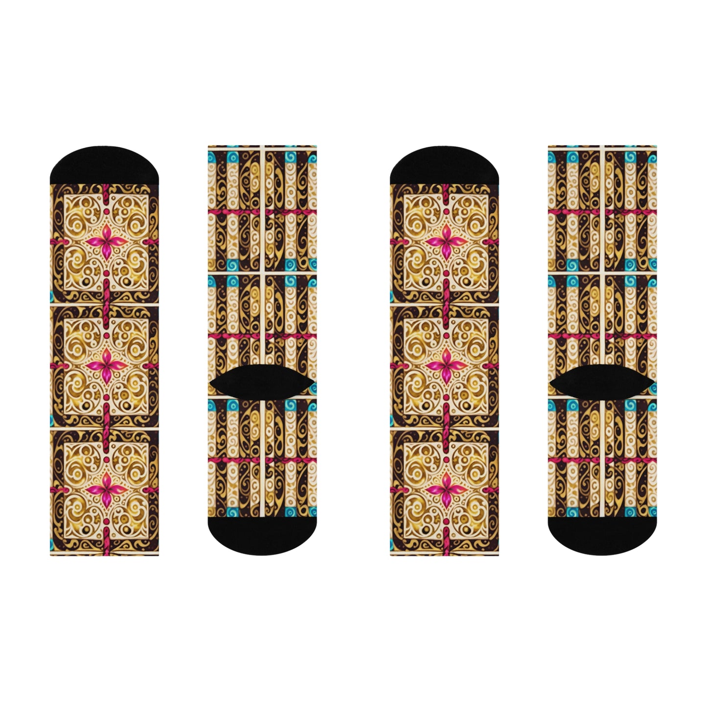 Mandala Glory Socks