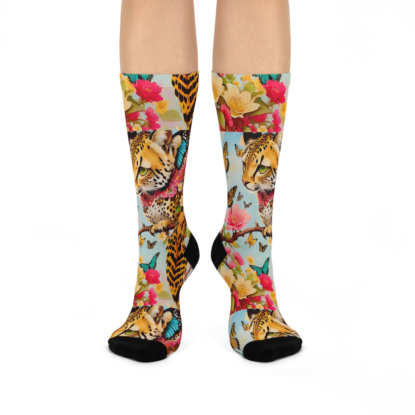 The Fierce Feline Socks