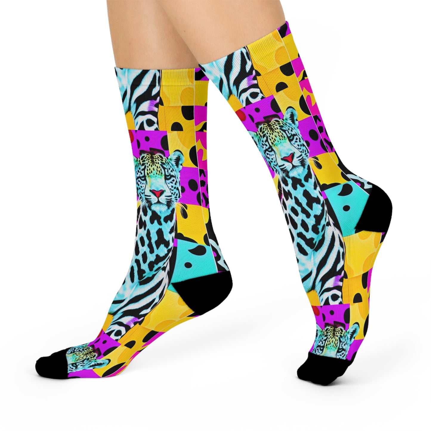 Spotted Blues Socks
