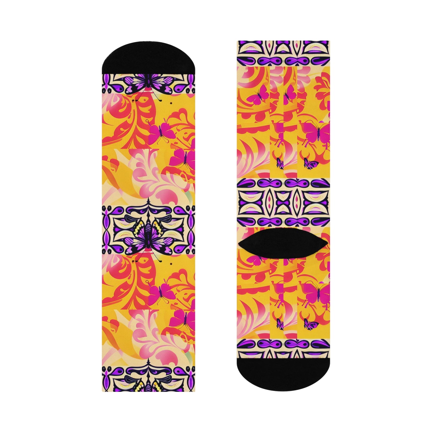Flight of the Monarchs Socks