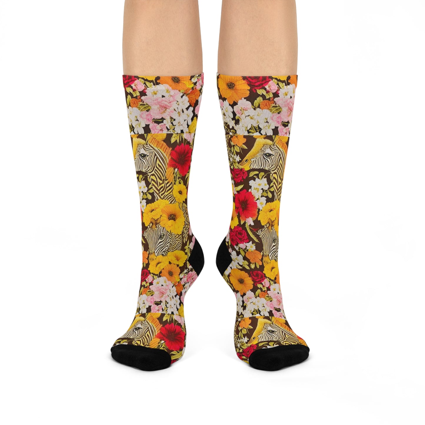 The Floral Path Socks