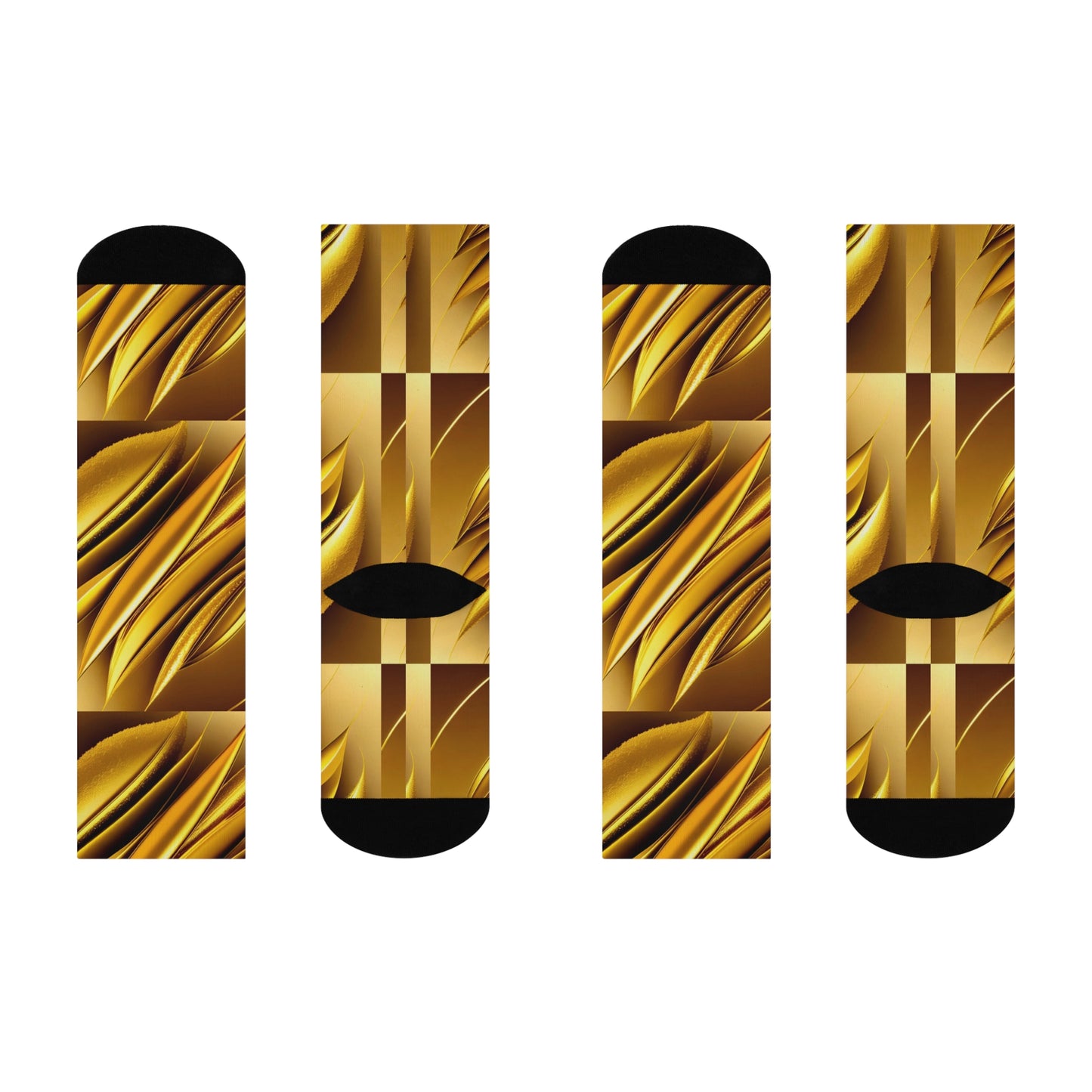 Gold Leaf Socks