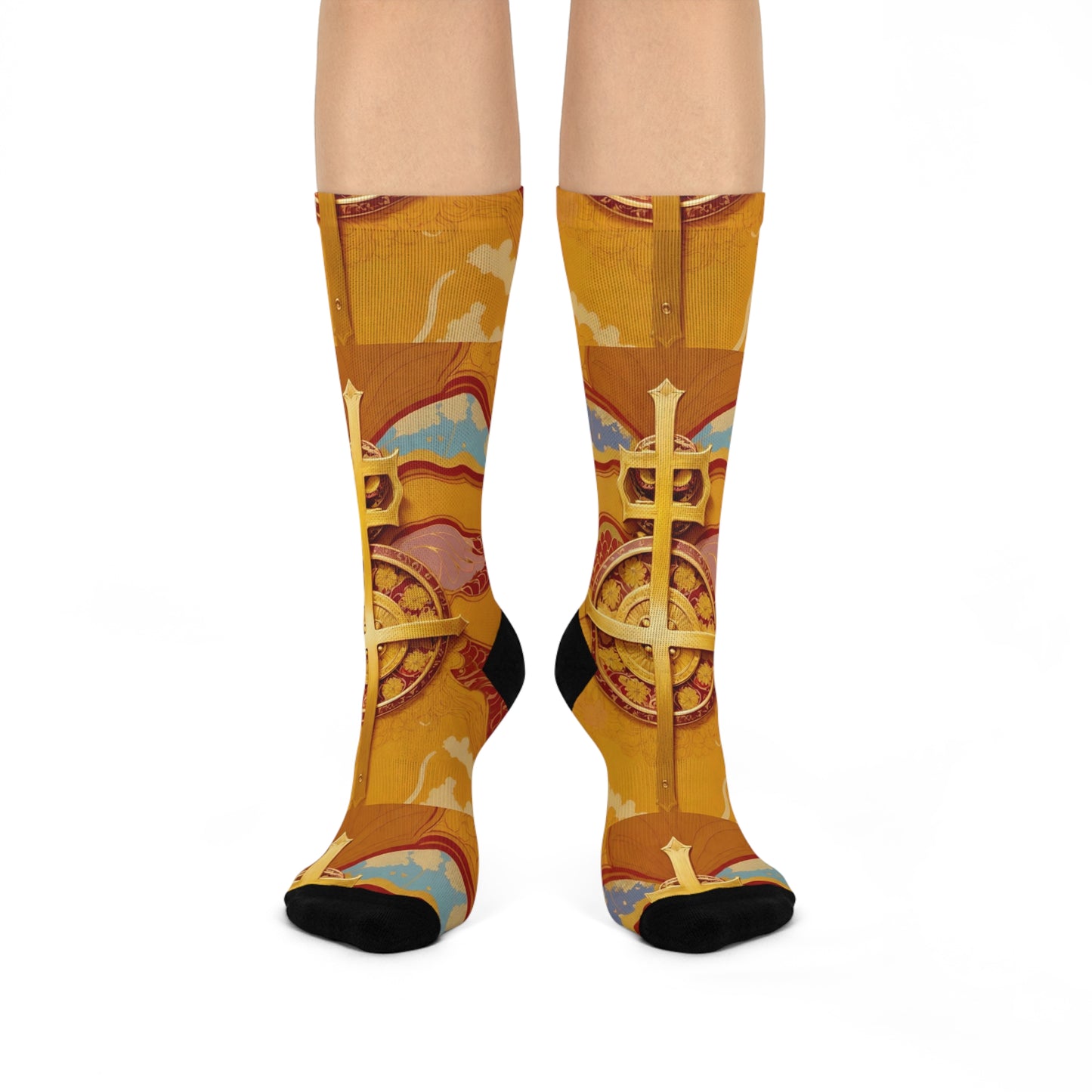 Gold Shield Socks