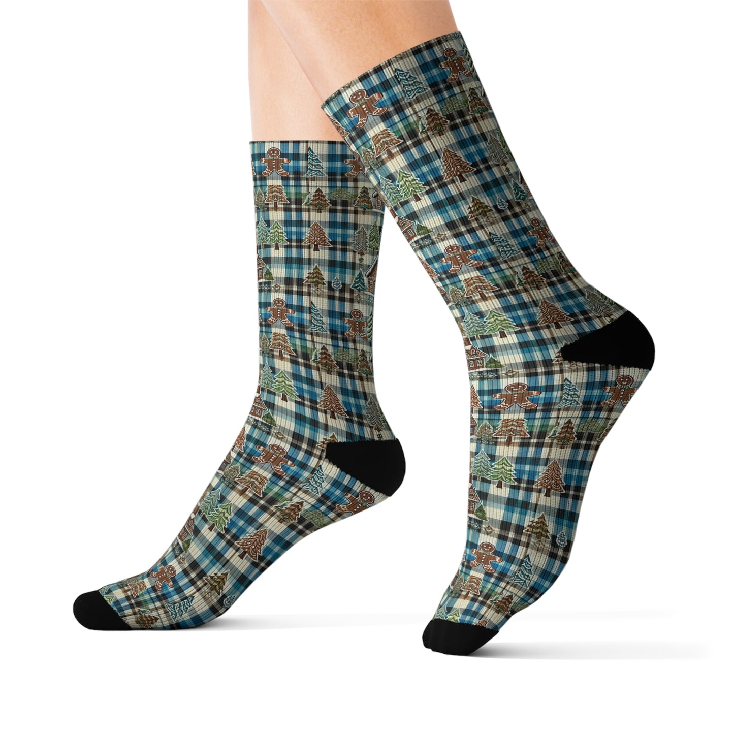 The Gingerbread House Socks