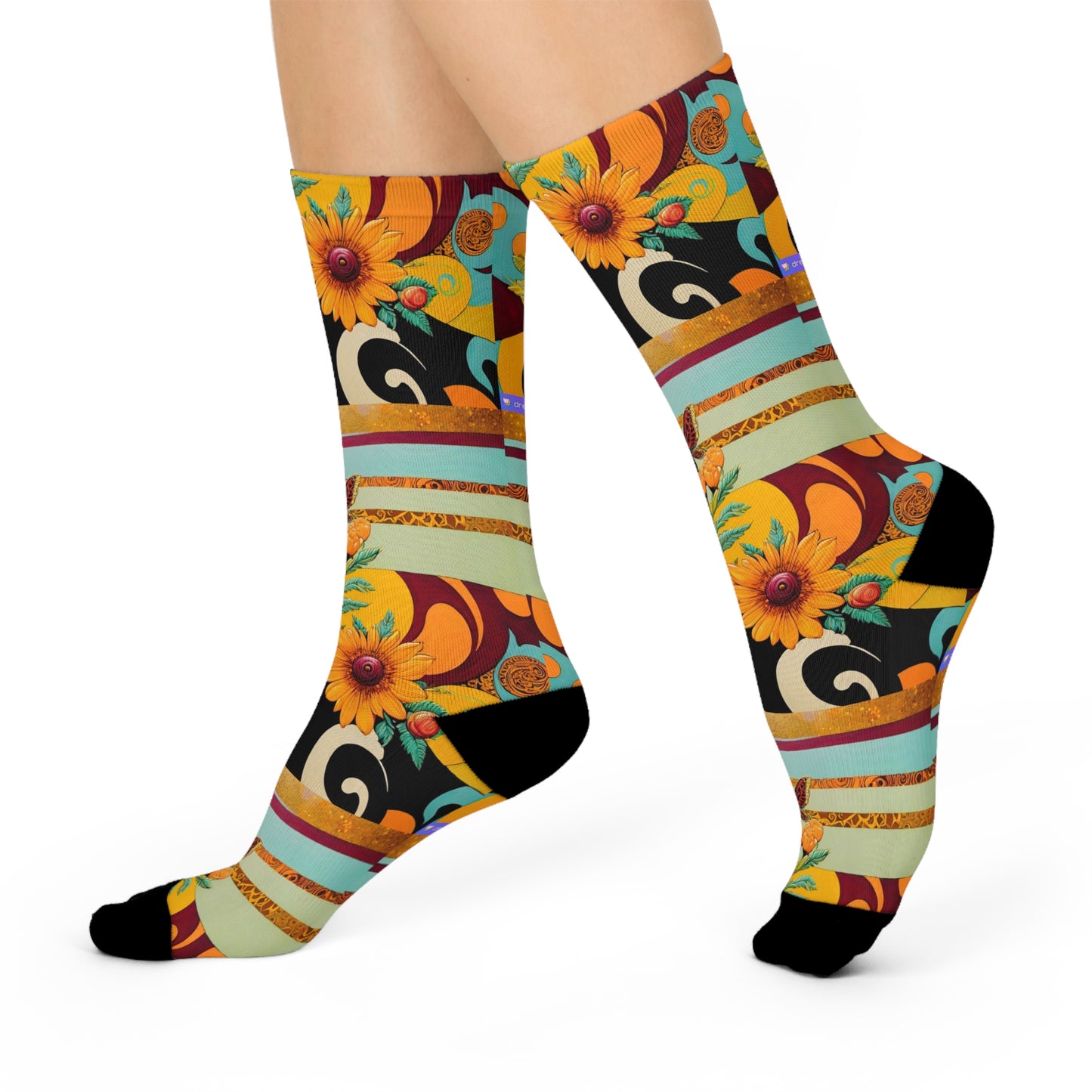 Sunset Bloom Socks