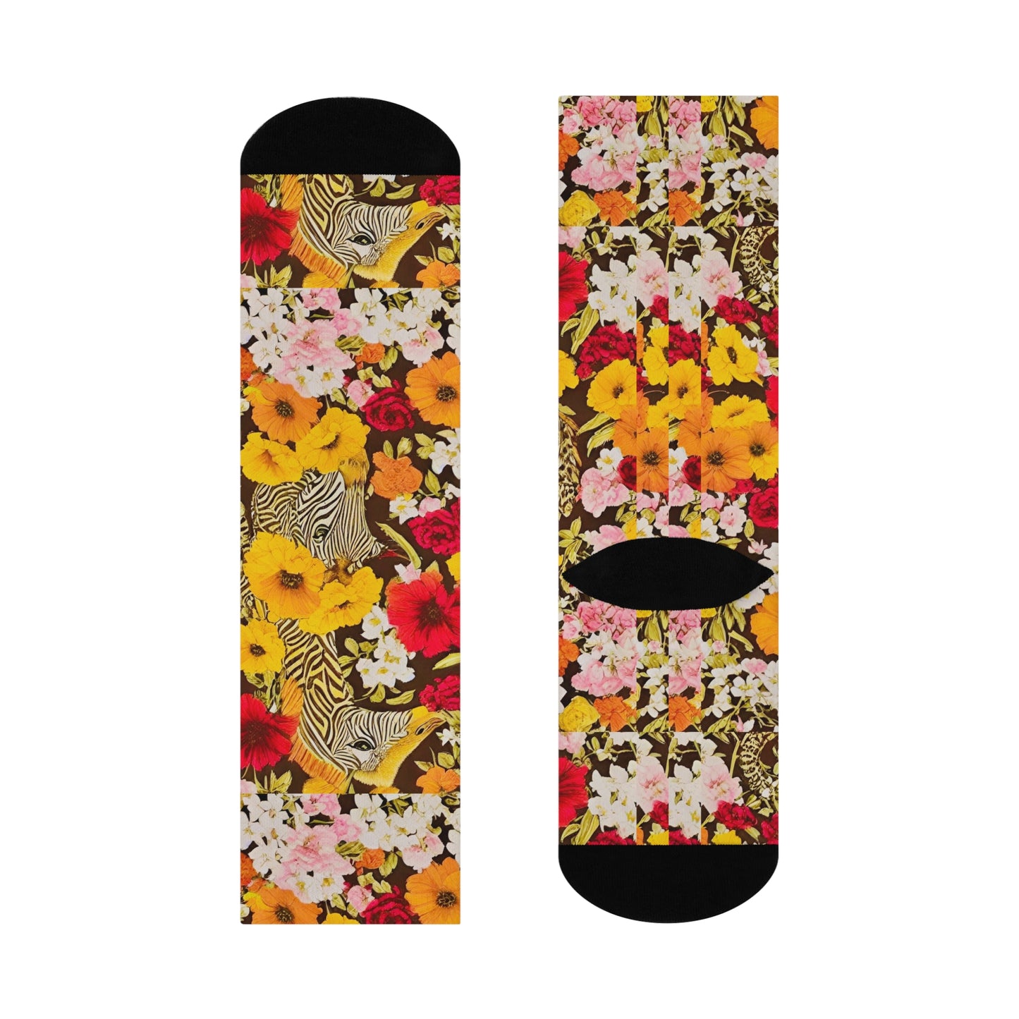 The Floral Path Socks