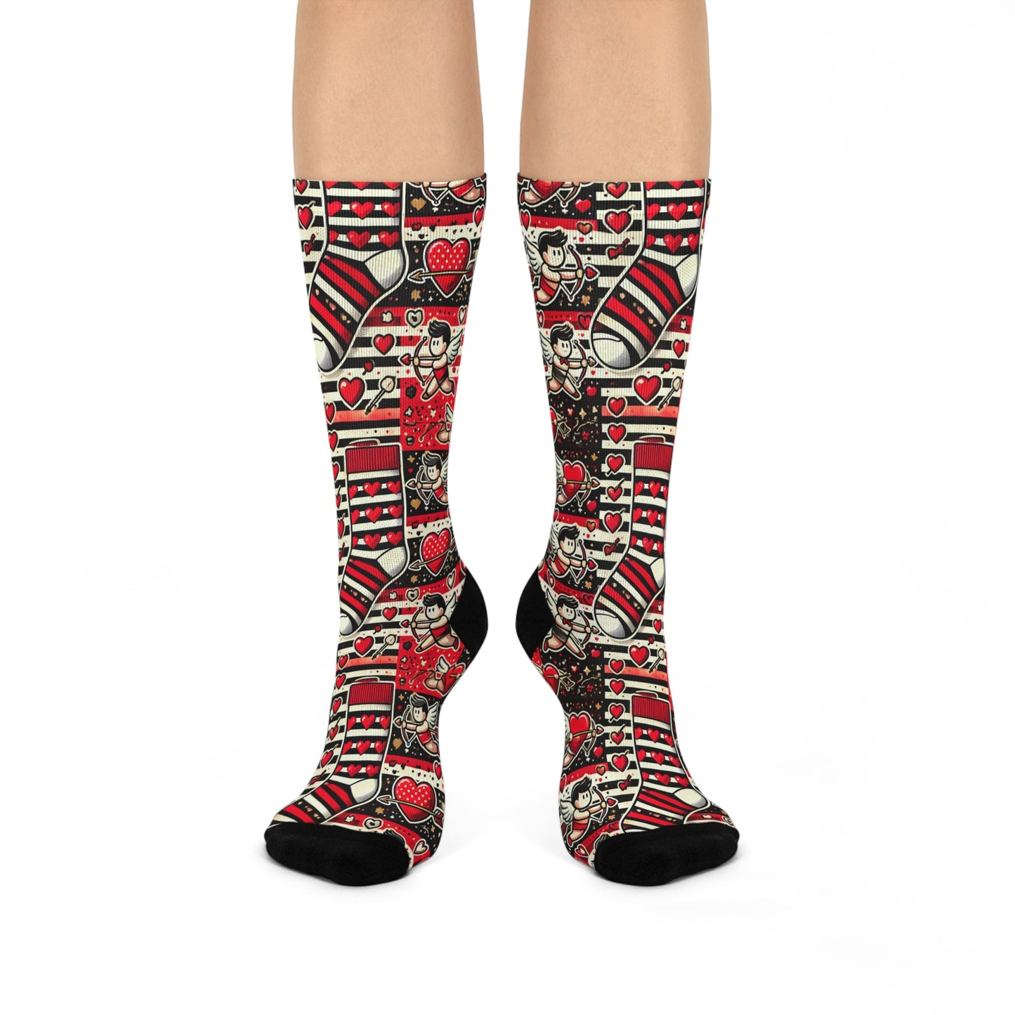 Cupid’s Bow Socks