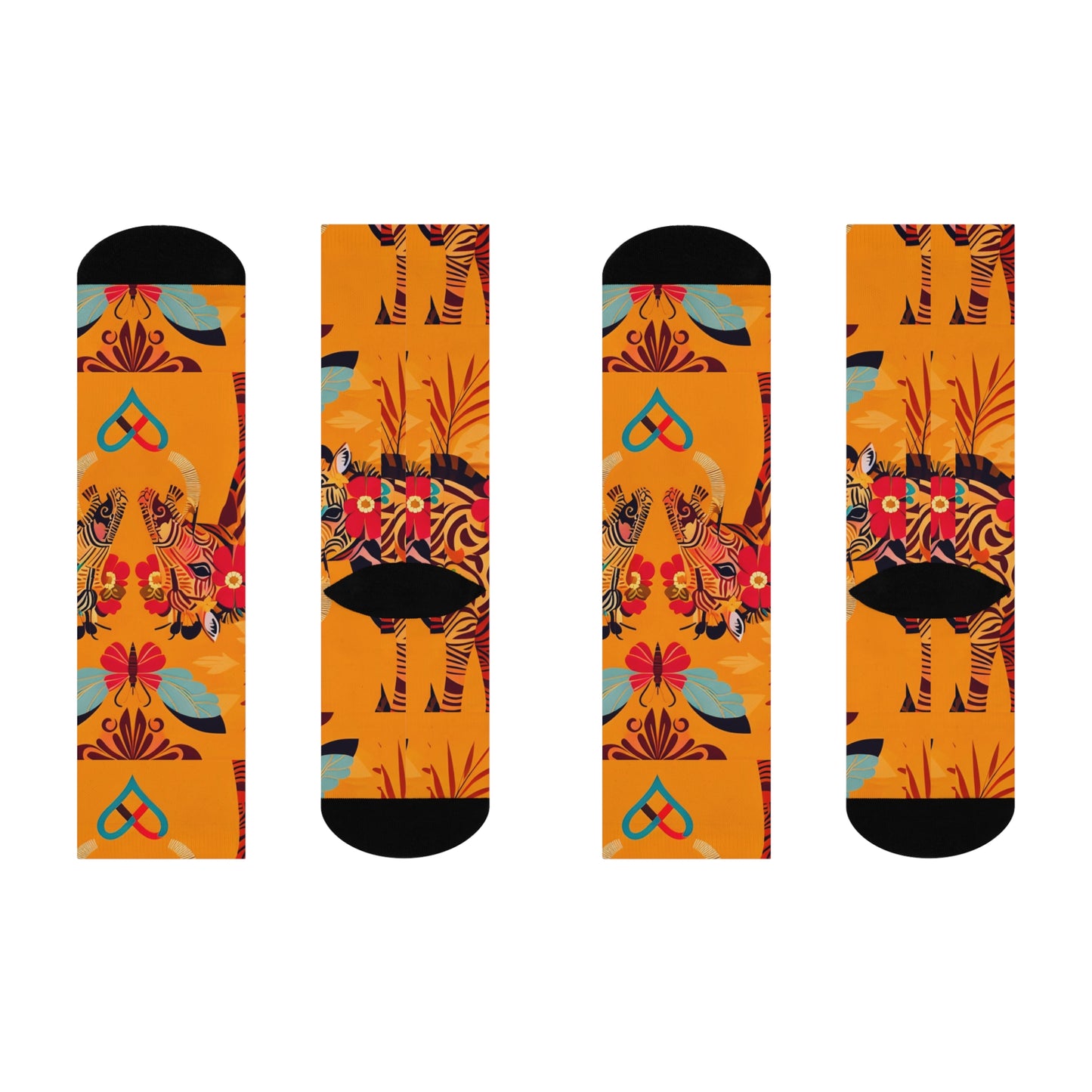 Striped Amor Socks